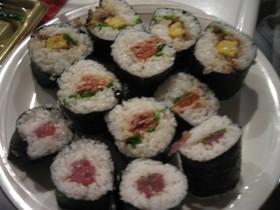 早起き☆巻き寿司