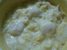 白菜と里芋の豆乳クリーム煮の画像