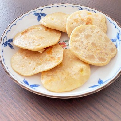 米粉パンケーキ(小麦卵BP不使用)離乳食の写真