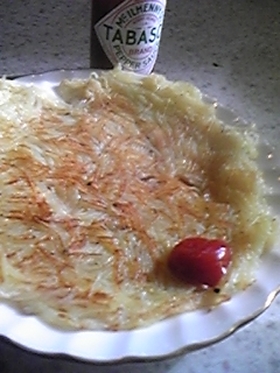 じゃがいものお好み焼き