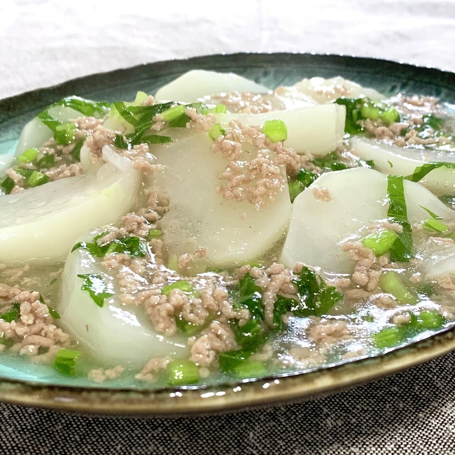 かぶそぼろ煮 _ かぶの煮物 あんかけ のレシピ 作り方 – GJDDRL