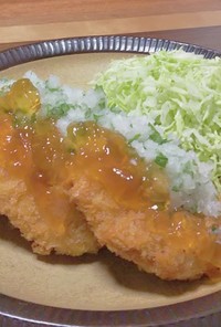 アツアツ料理にかけられるぽん酢ジュレ！