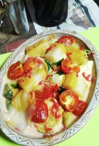 夏野菜の味噌マヨグリル