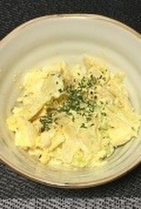 キャベツの卵サラダ（透析食）