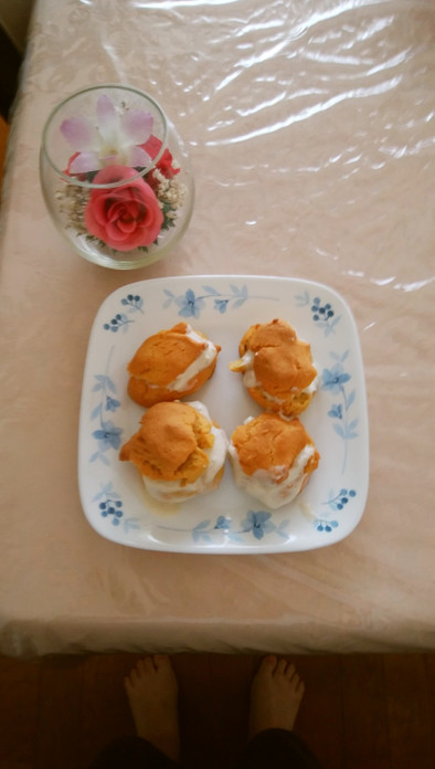 低カロリーなマリトッツォのレシピの写真