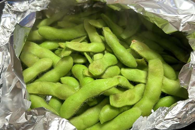 枝豆のホイル焼き レシピ 作り方 By けんけんけけけ クックパッド 簡単おいしいみんなのレシピが374万品