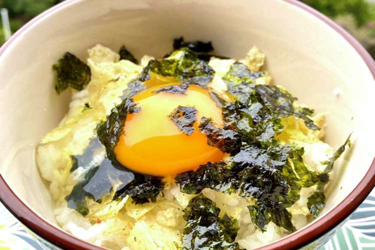 ポテチふりかけのtkg レシピ 作り方 By ヨッシーよし丸 クックパッド 簡単おいしいみんなのレシピが374万品