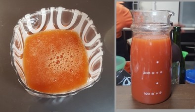 ミニトマトジュースの写真