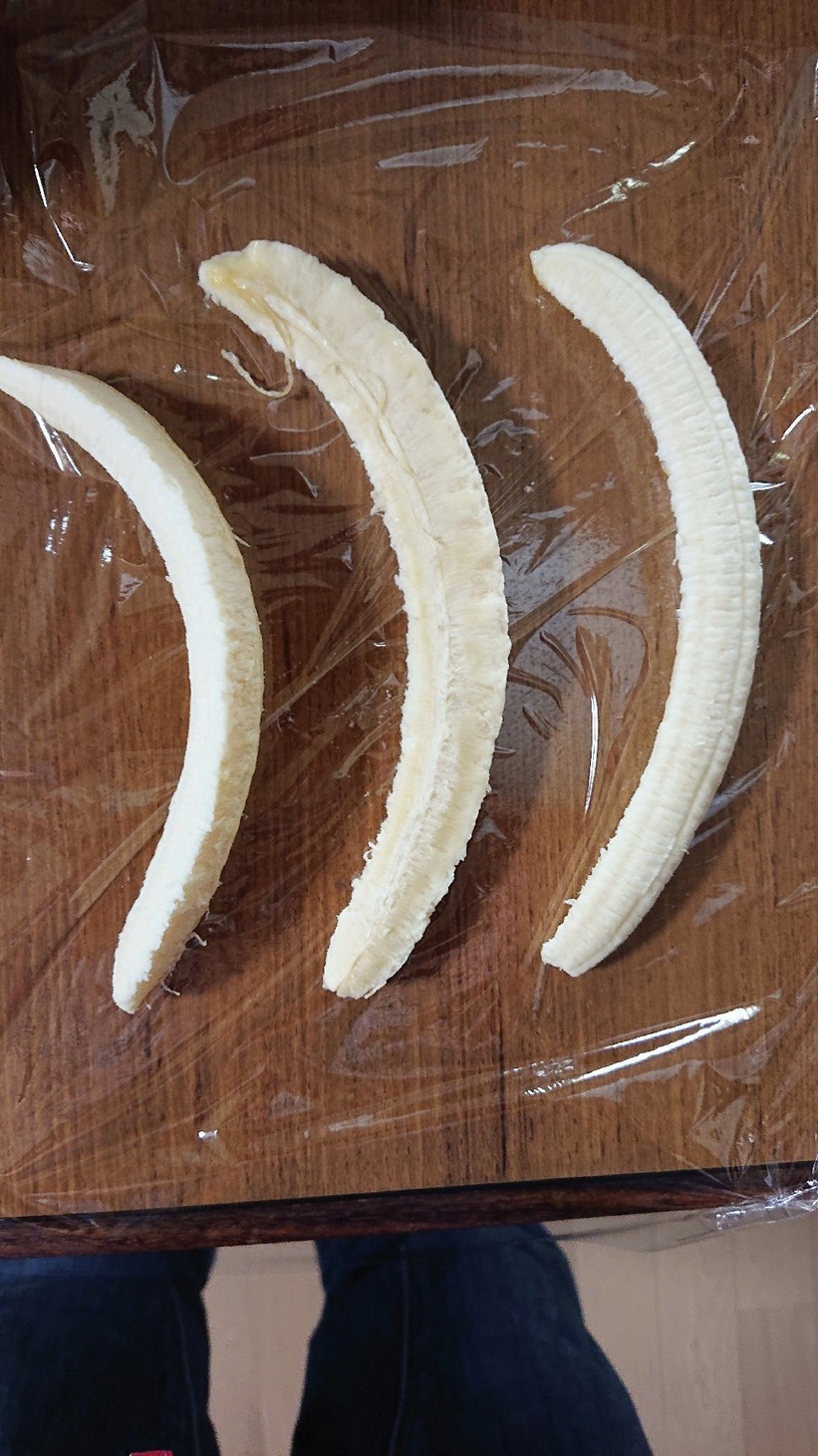 ☆固くない！冷凍バナナ☆の画像