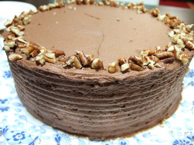 アメリカンチョコレートケーキの写真
