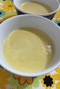 豆乳を使ったコーンスープ