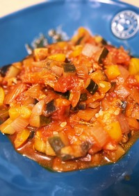 トマト缶で作るラタトゥイユ