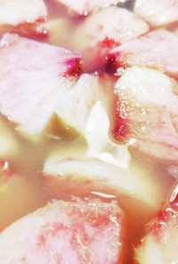 桃の水キムチ