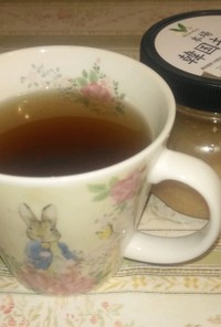レシピ投稿祭☆冷え性解消！酢生姜入り紅茶