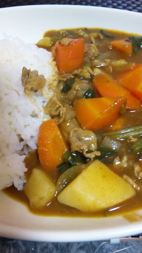 栄養満点☆ほうれん草カレー