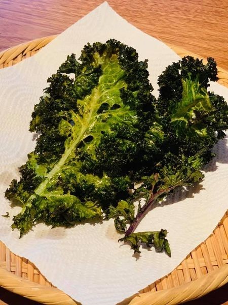 ビートとケールのチップスのレシピ