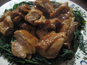 鶏もも肉のコチュジャン風味