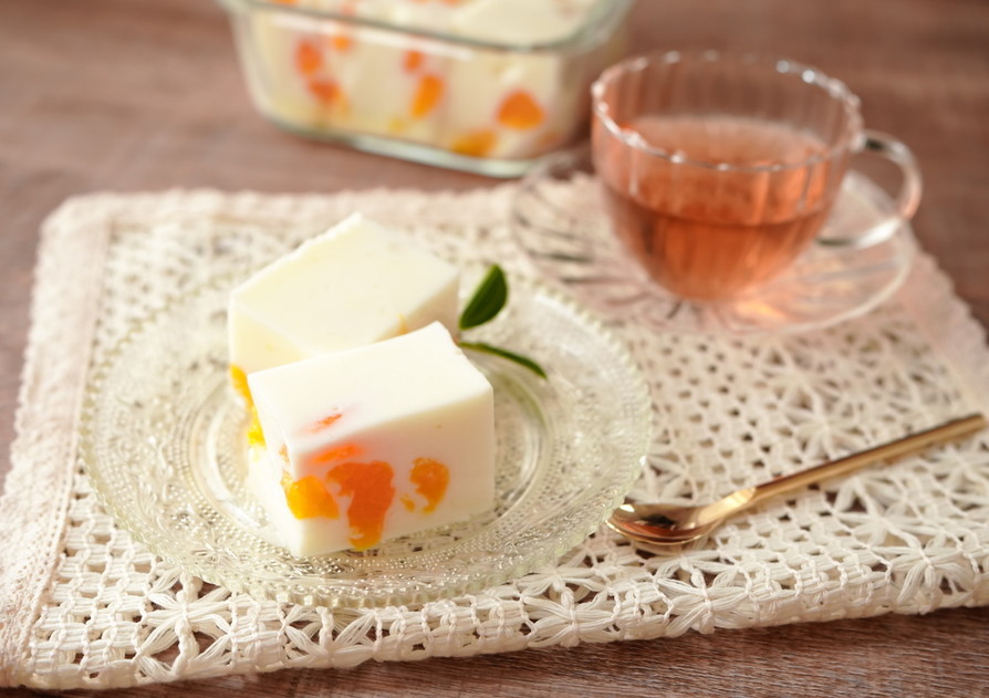 牛乳寒天 by やまと蜂蜜 【クックパッド】 簡単おいしいみんなのレシピが394万品