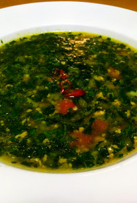モロヘイヤの食べるスープ