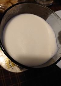 豆乳スキムミルクのミルクフォーム