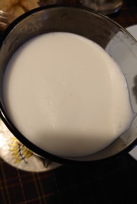 豆乳スキムミルクのミルクフォーム