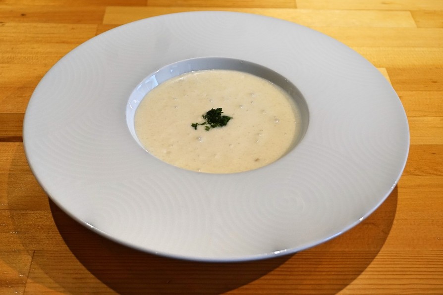 大人の絶品冷製スープ「ビシソワーズ」の画像