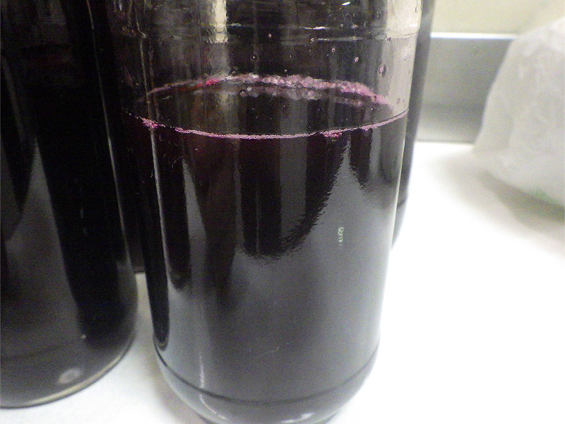 赤紫蘇酢ジュースの画像