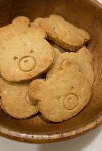 米粉と豆腐のきな粉クッキー