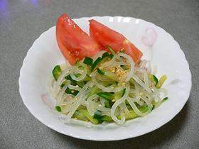 マロニーちゃんで、簡単中華サラダ