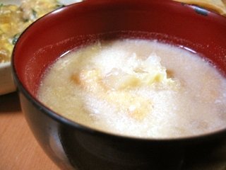 やさしい味わい・白菜の豆乳味噌汁の画像