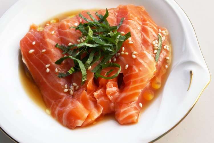 サーモン 簡単カルパッチョ レシピ 作り方 By ダイゴクン クックパッド 簡単おいしいみんなのレシピが375万品