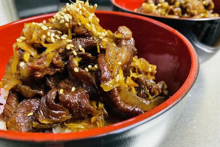 ガッツリ肉料理 牛しぐれどんぶり レシピ 作り方 By マッキークッキング クックパッド 簡単おいしいみんなのレシピが376万品