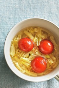 ミニトマトのスープミール