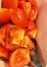 トマトが美味しい　簡単作り置き