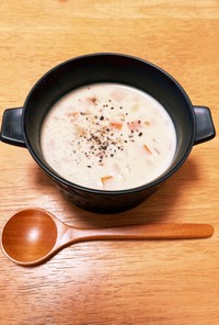 簡単おいしい　豆乳スープ