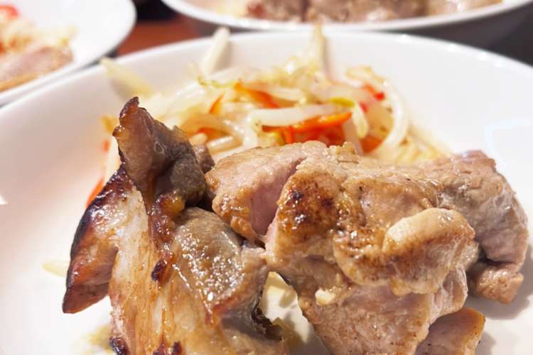 ガッツリ肉料理 豚もも肉の甘塩糀焼き レシピ 作り方 By Rinrin8 クックパッド 簡単おいしいみんなのレシピが376万品