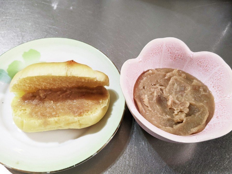 生落花生から作るピーナッツバターの画像