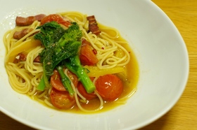菜の花パスタ