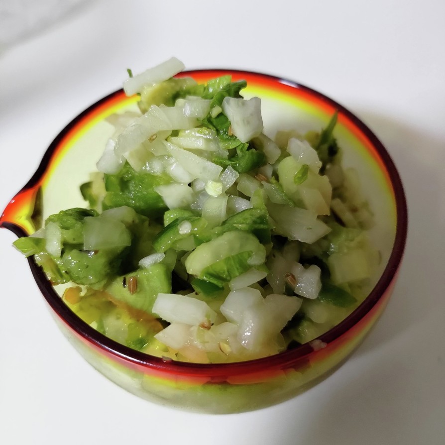 アボカドのサルサ風サラダの画像