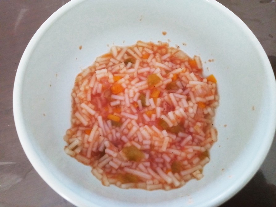【離乳中期】トマト素麺（冷凍）の画像