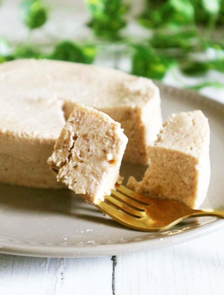 レンジで簡単！マロンチーズケーキの画像