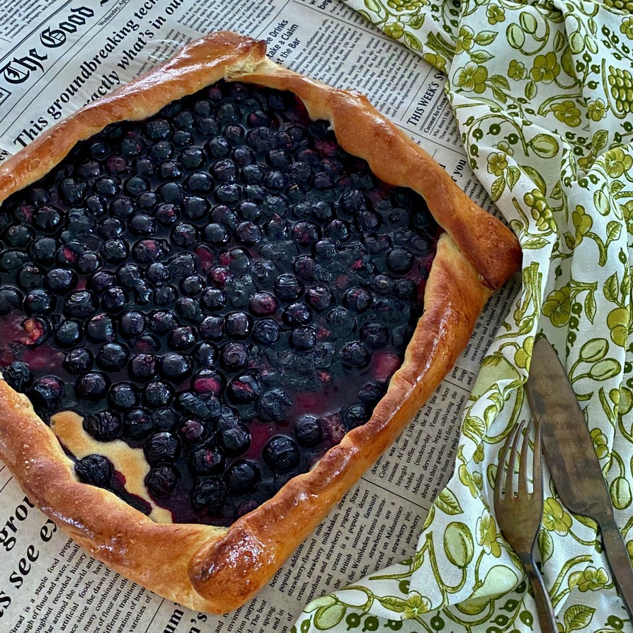 ベイカーズスクエアのブルーベリーパイのレシピ