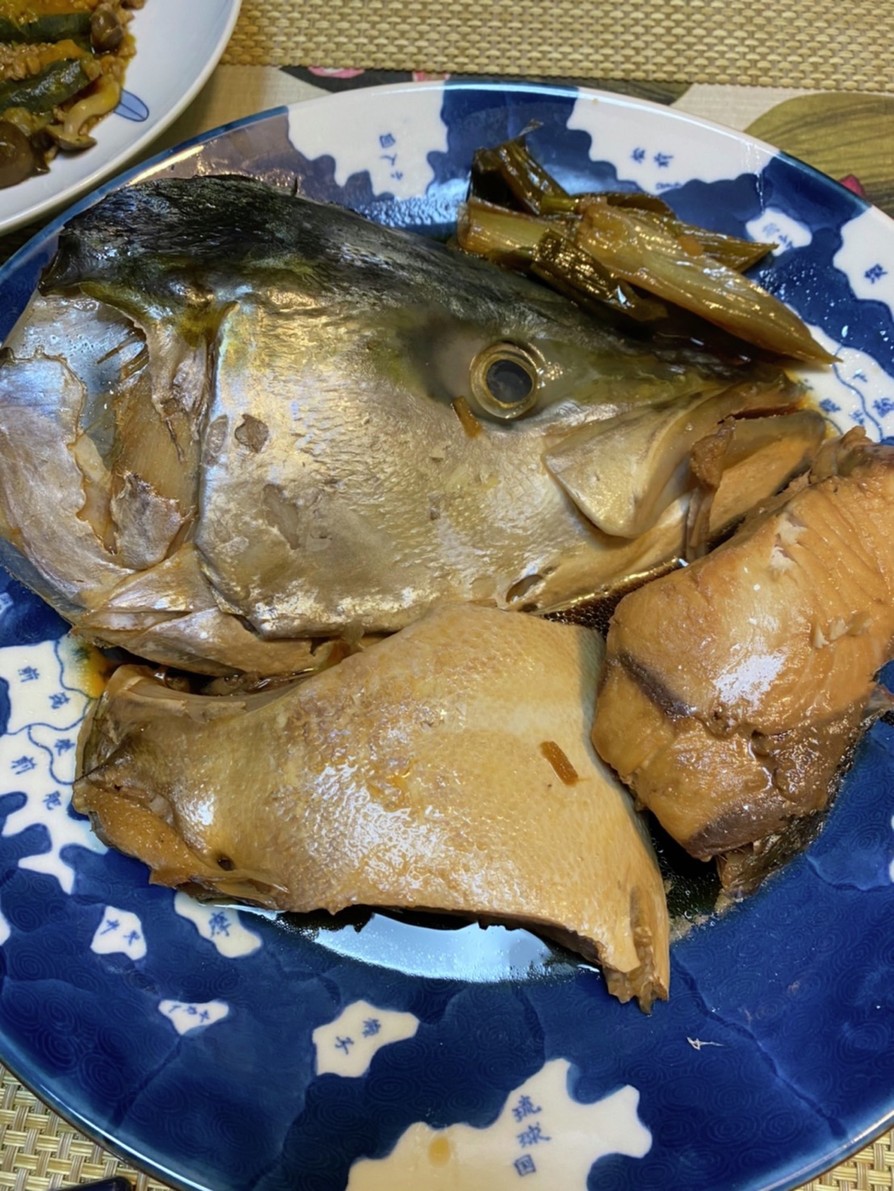 魚の煮付けの基本　ブリカマの画像