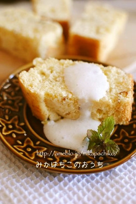 ☆簡単〜♬しっとりバナナくるみケーキ☆