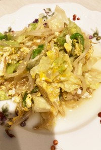 中華風野菜炒め　