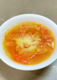 簡単、トマトスープ