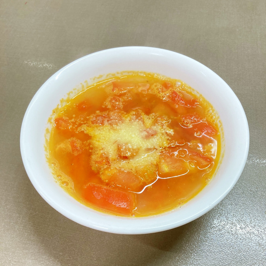 簡単、トマトスープの画像