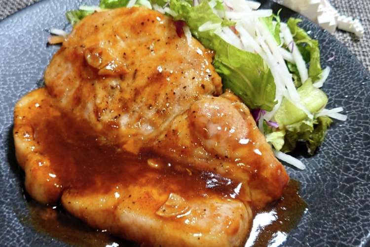 ガッツリ肉料理 ニンニクトンテキ レシピ 作り方 By 大輔06 クックパッド 簡単おいしいみんなのレシピが376万品