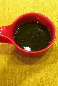 モロヘイヤの簡単スープ