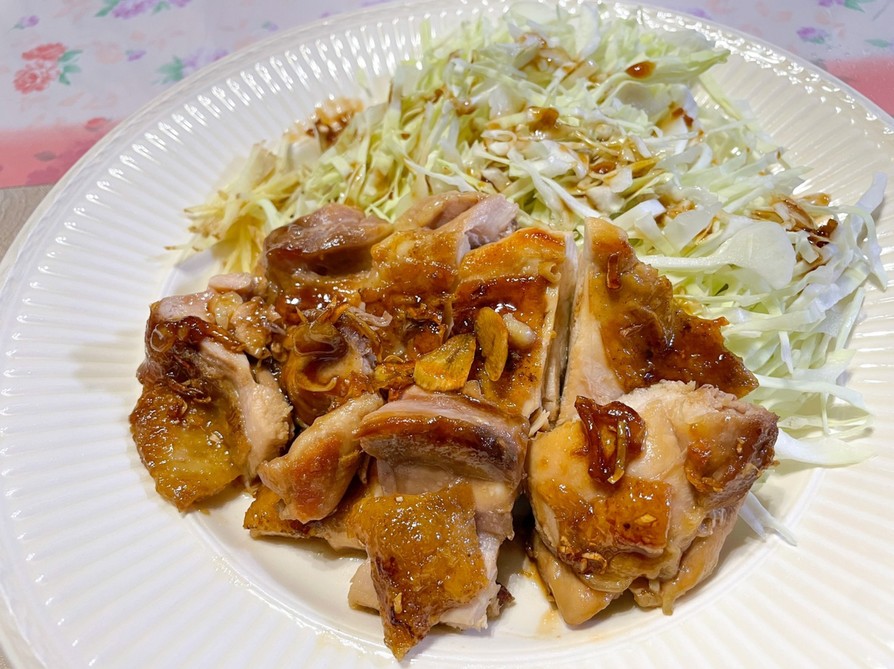 ガッツリ肉料理！うちの鶏トンテキ！の画像